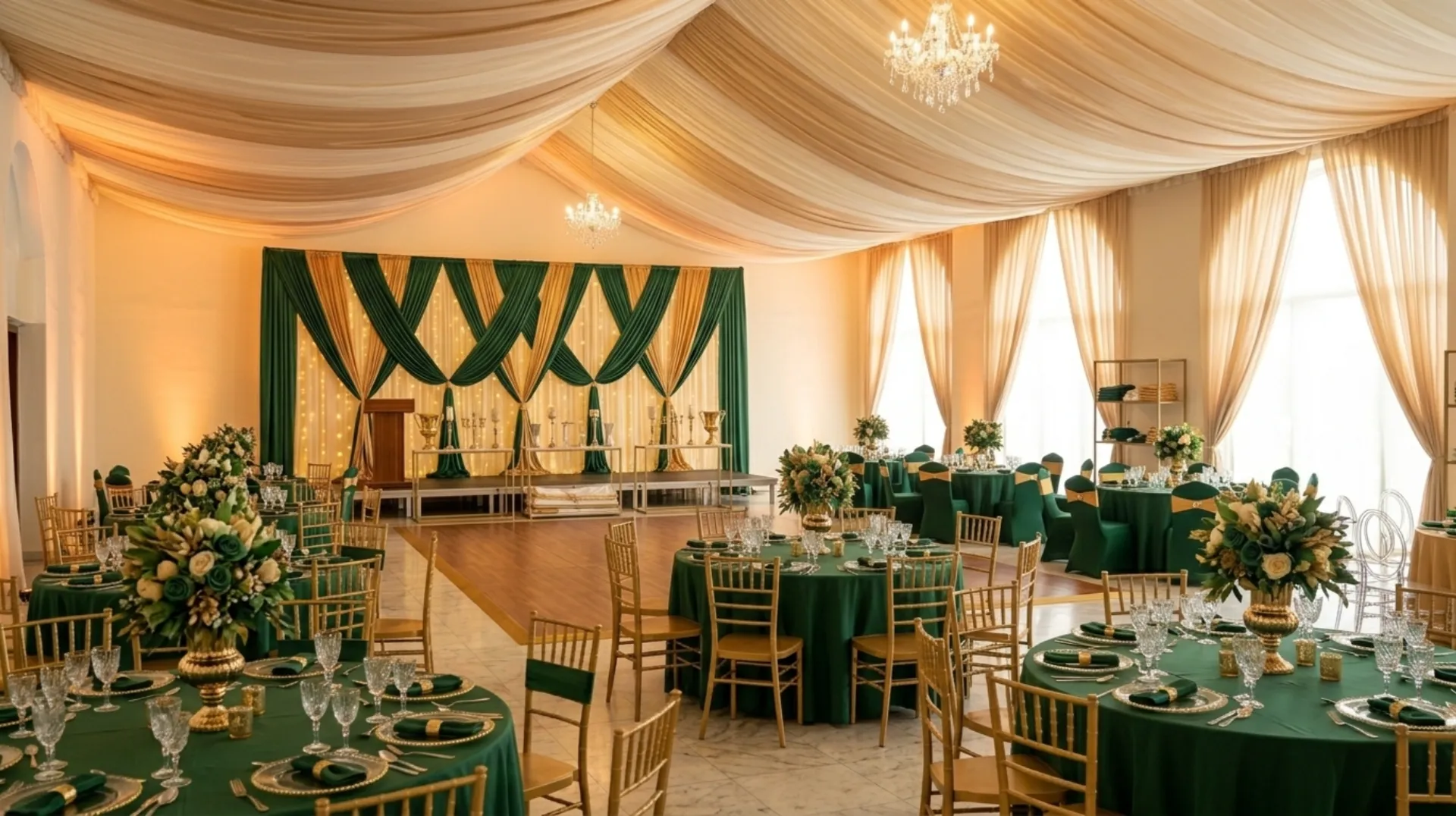 Hall Setup & Decoration